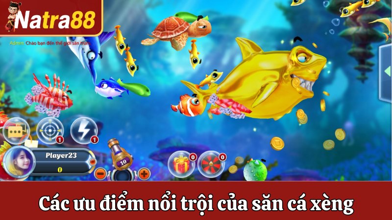 Các ưu điểm nổi trội mà săn cá xèng có